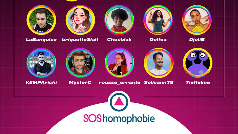 #JouonsPourSOSHomophobie revient avec encore plus d'envergure !