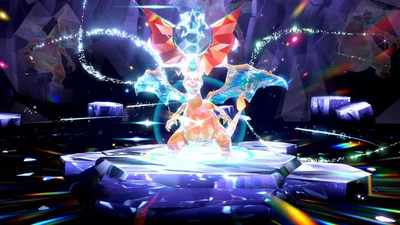 Évènement : Raid Téracristal noir Pokémon Dracaufeu