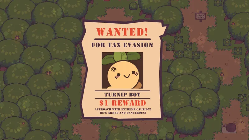 Wanted Turnip Boy