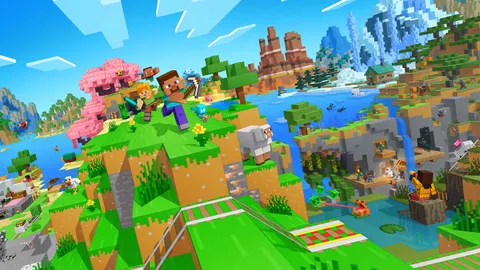 Visuel officiel de Minecraft associé à l’annonce Nintendo Switch 2