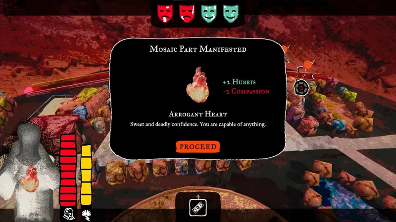 Official Joy Malignant screenshot of Visceria used as a reference for stable frame-rate testing.
