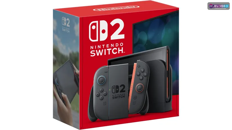 Boîte officielle de la Nintendo Switch 2 à contrôler avant achat