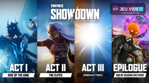 Fortnite Showdown Act 2 oppose Foundation et Ice King dans une rivalité explosive