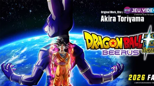Dragon Ball Super trailer Beerus et Goku dans une affiche officielle