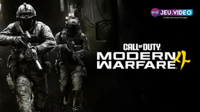 Visuel officiel de Call of Duty : Modern Warfare 4