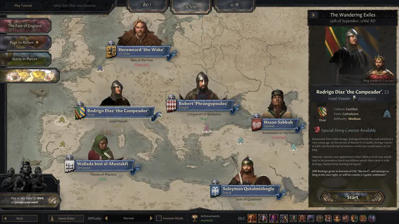 Capture officielle de Crusader Kings III montrant le contexte de gameplay pour l'étape 5 du guide joueur