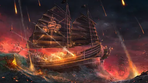Skull and Bones Crimson Waters : le Junk, nouveau grand navire de la saison
