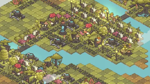 Verde : visuel officiel HD du city-builder inspiré par la nature
