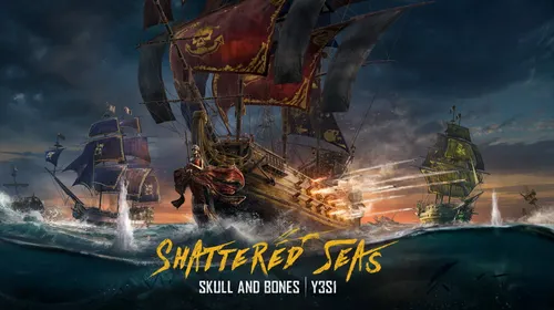 Skull and Bones Year 3 montre la saison Shattered Seas et le galion