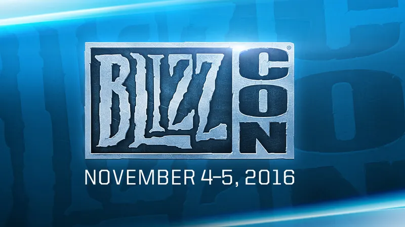 Le programme de la Blizzcon 2016