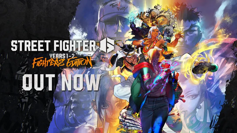 Image officielle de Street Fighter 6 Years 1-2 Fighters Edition pour rappeler de tester les boutons après une mise à jour