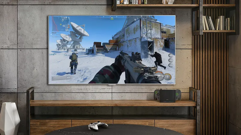 ROG Xbox Ally en mode docké avec écran externe pour tester un usage hybride