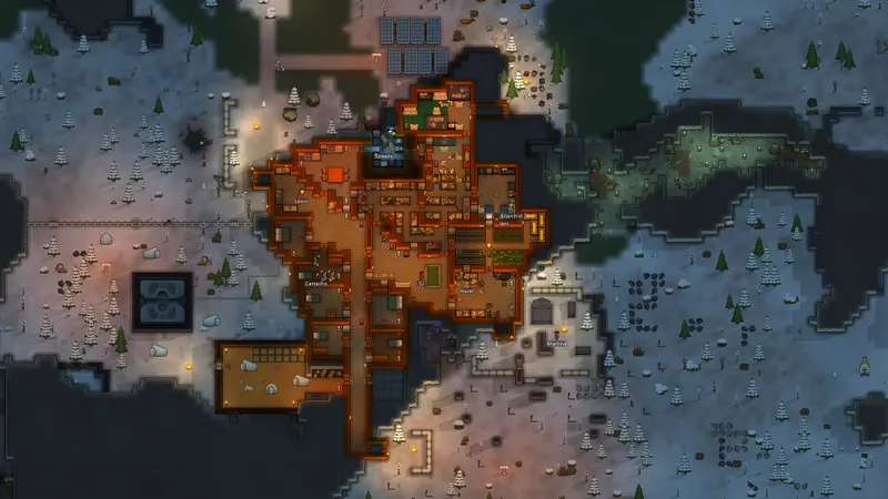 Capture officielle de RimWorld montrant le contexte de gameplay pour l'étape 2 du guide joueur