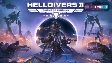 Escouade Helldivers avançant dans une zone de guerre extraterrestre, illustrant la coordination des rôles et des stratagèmes
