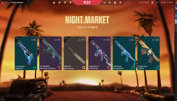 Valorant Night Market skins