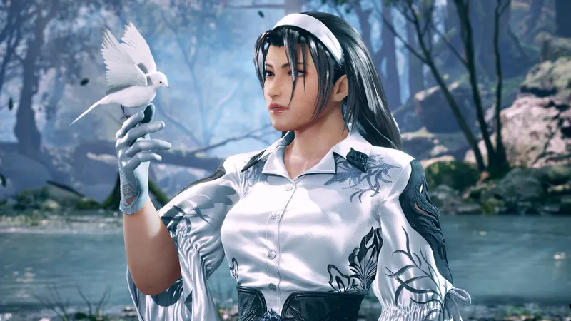 Mode Arcade Quest de Tekken 8 montrant un avatar dans une salle d’arcade pour apprendre les bases avant le ranked