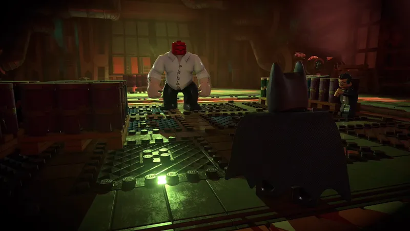 Gotham en monde ouvert dans LEGO Batman Legacy of the Dark Knight