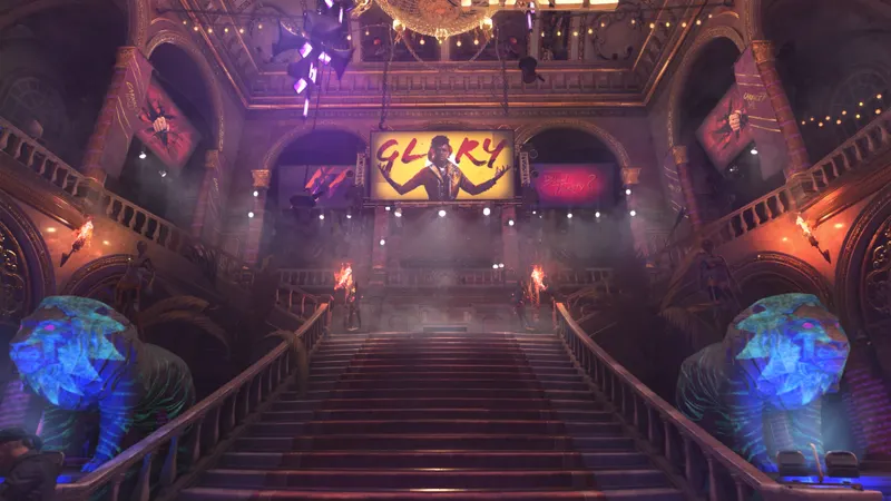 Bloody Ties lieux Carnage Hall