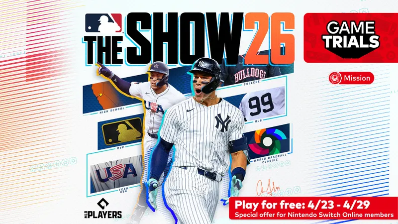MLB The Show 26 en essai gratuit sur Nintendo Switch