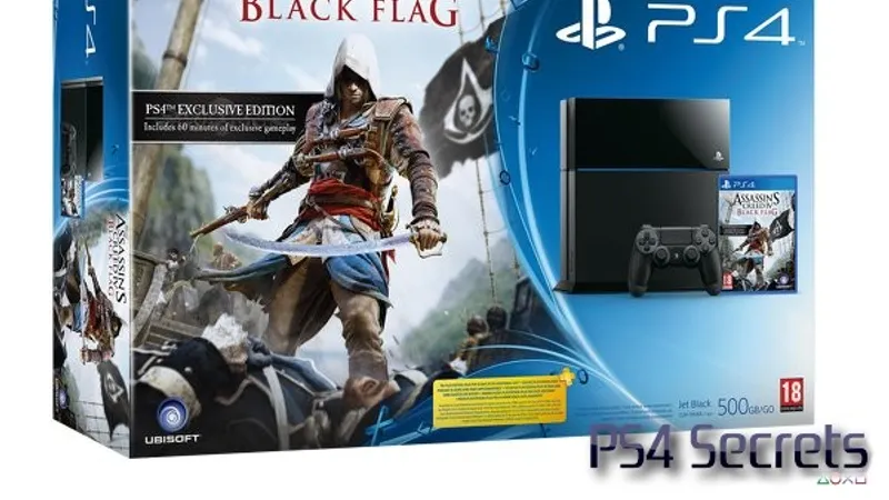 Bundle PS4 et Assassin's Creed IV confirmé