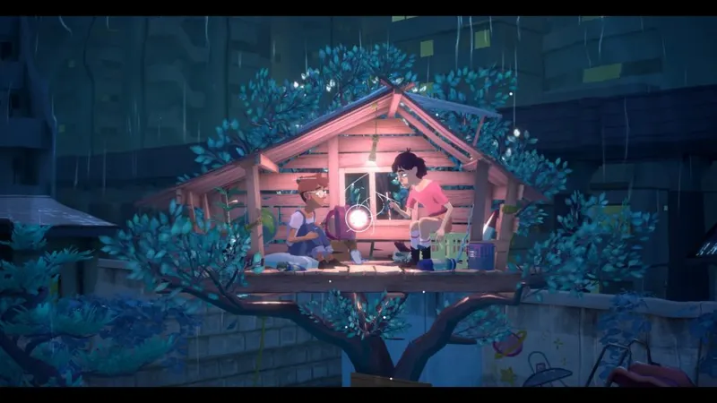 The Gardens Between héros