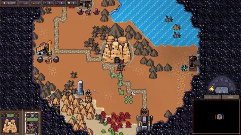 Cité du biome désert dans Hero's Hour