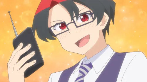 Visuel clé officiel de Hanaori-san Still Wants to Fight in the Next Life avec Meru Tsumugina