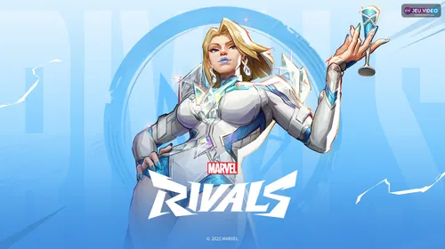 Visuel officiel Marvel Rivals montrant une équipe de héros en action, pour illustrer une entrée coordonnée en match classé
