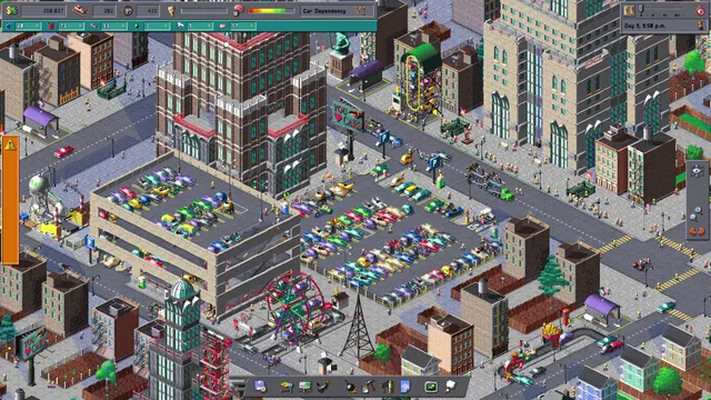 Car Park Capital, capture du jeu accompagnant sa roadmap et la version 1.0.1