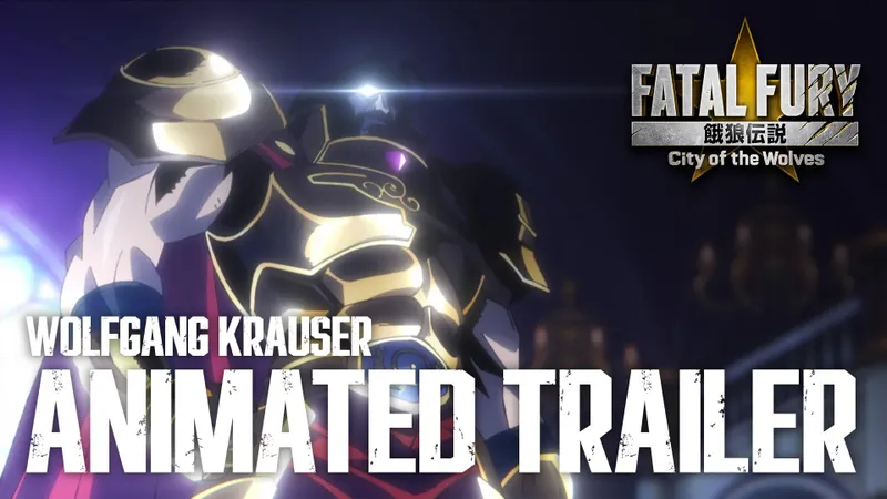 FATAL FURY City of the Wolves présente un autre trailer officiel de la saison 2