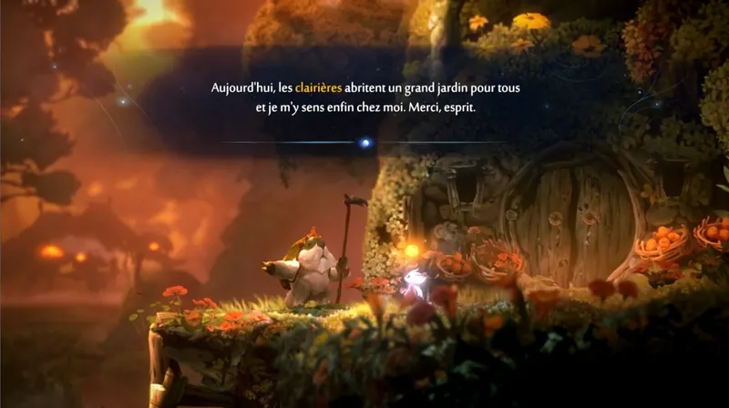 Ori and the Will of the Wisps - quête des graines mystérieuses - fin