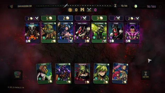 Gemblades présente un univers fantasy et ses combats de cartes