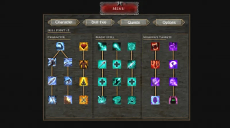 Arbre de compétences