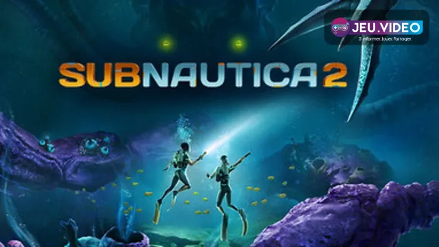 Visuel officiel de Subnautica 2 montrant un environnement sous-marin alien et un habitat servant de point de retour.