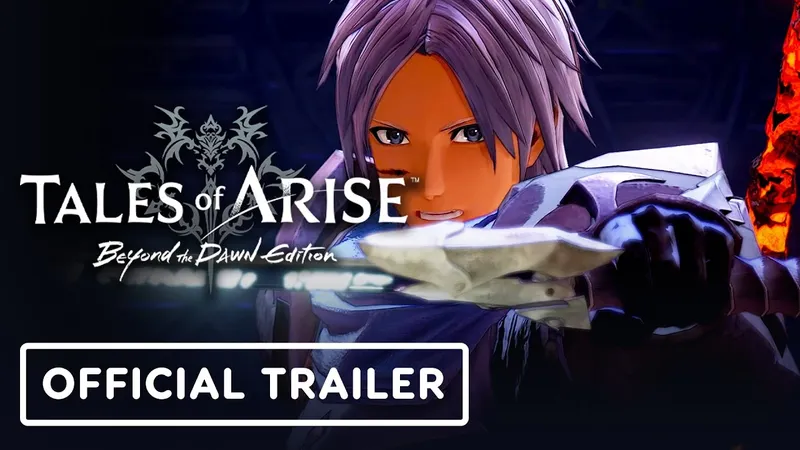 Image du trailer officiel de Tales of Arise Beyond the Dawn Edition sur Switch 2