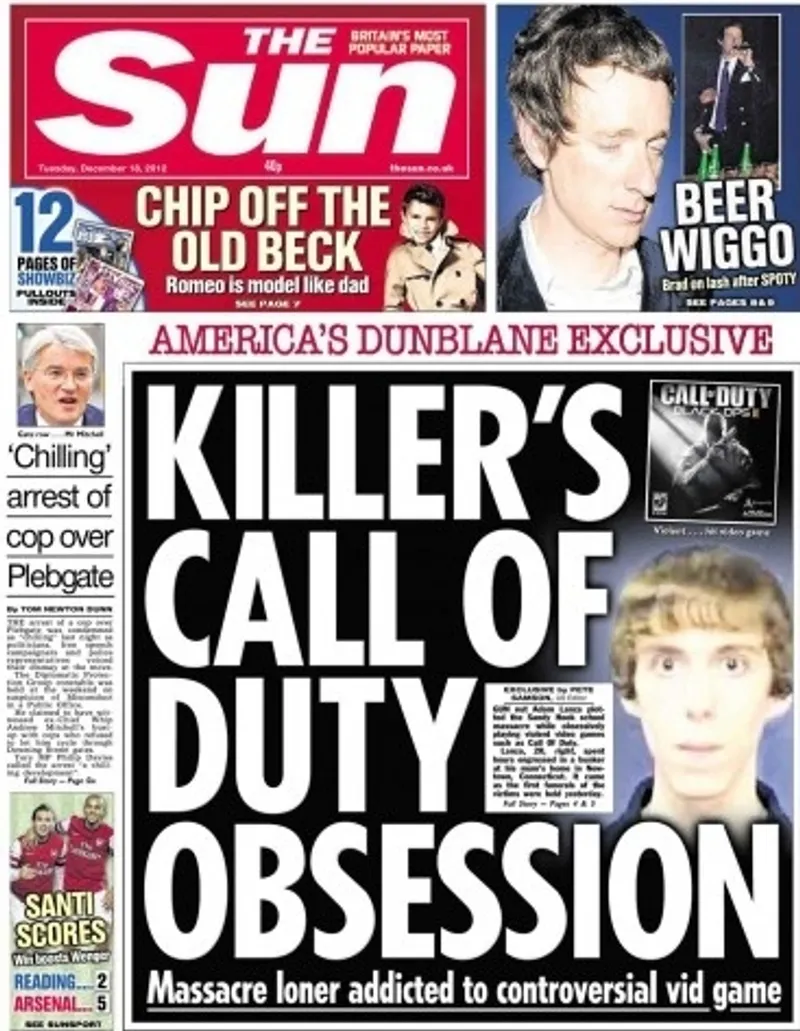 Médiatisation abusive des jeux vidéos aux USA