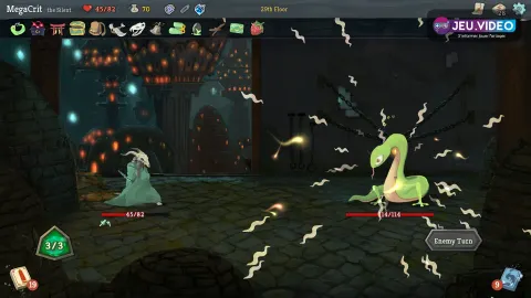 Combat de Slay the Spire montrant les cartes en main, les ennemis et les intentions à lire pour construire un deck débutant efficace
