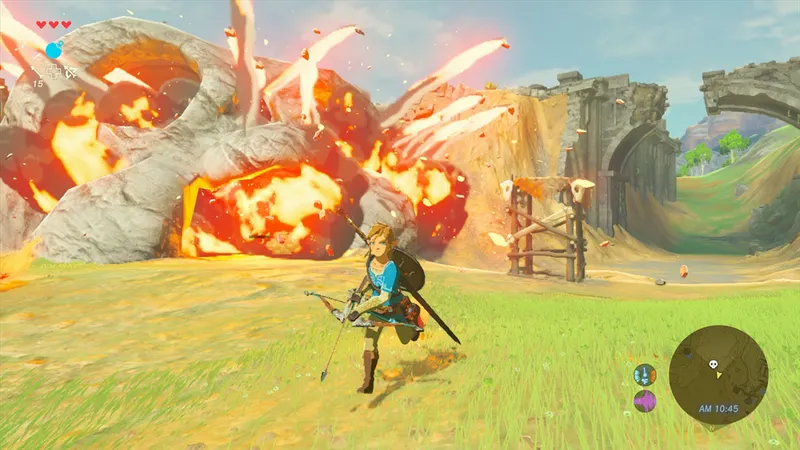 The Legend Of Zelda : Breath of the Wild gameplay