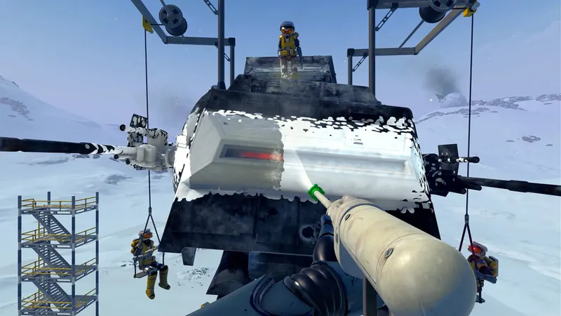 Capture officielle de PowerWash Simulator 2 montrant le pack STAR WARS
