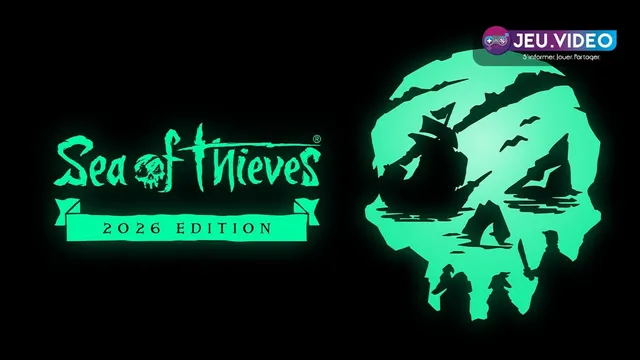 Navire de Sea of Thieves en mer, idéal pour illustrer une session émissaire avec butin à vendre et risque PvP