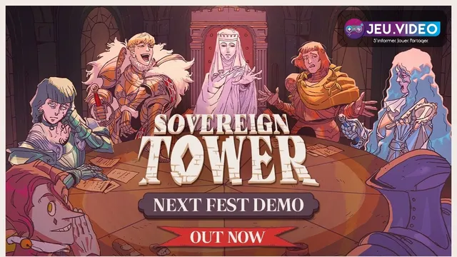 Sovereign Tower date de sortie avec le visuel officiel de la Table ronde et du logo