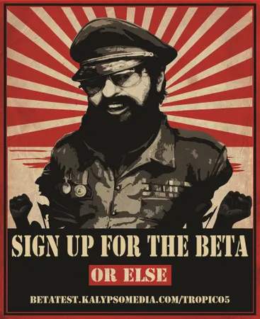 Tropico 5 inscrivez vous à la Beta