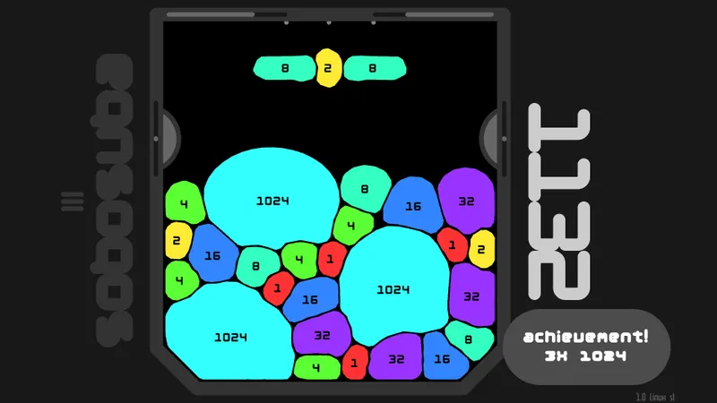 sobosuba : visuel officiel de gameplay illustrant les informations joueur de la section 3