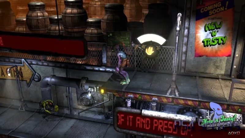 Oddworld New'n' Tasty sur ps4