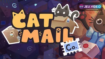 Cat Mail Co. : illustration officielle du jeu de tri postal félin