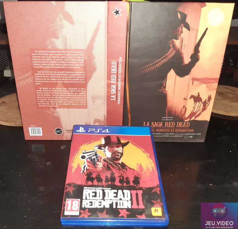 Présentation du livre La Saga Red Dead, Vengeance, honneur, rédemption