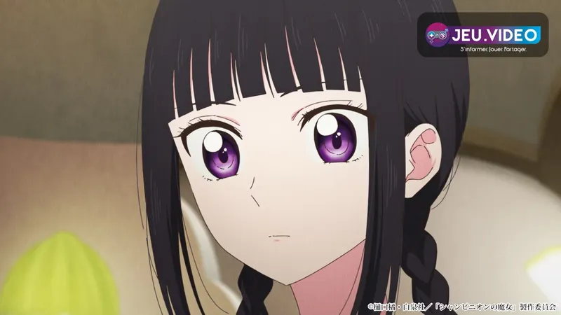 Official visual for the Champignon Witch manga
