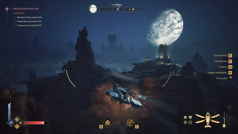 Tempête de sable sur Arrakis dans Dune : Awakening