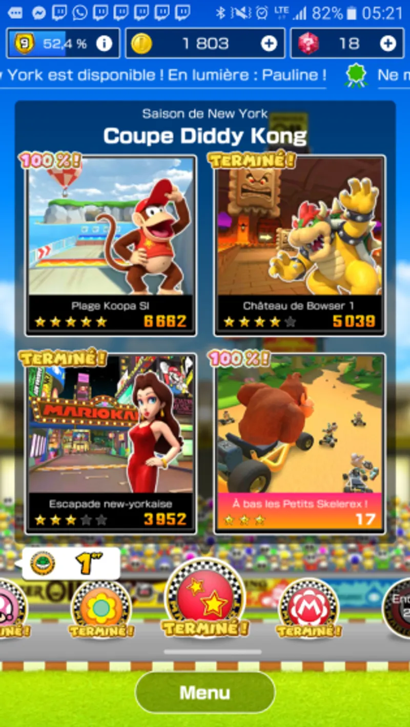 Mario Kart tour Test 7