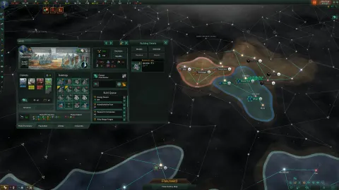 Visuel officiel de Stellaris 4.5 Open Beta, branche Cygnus
